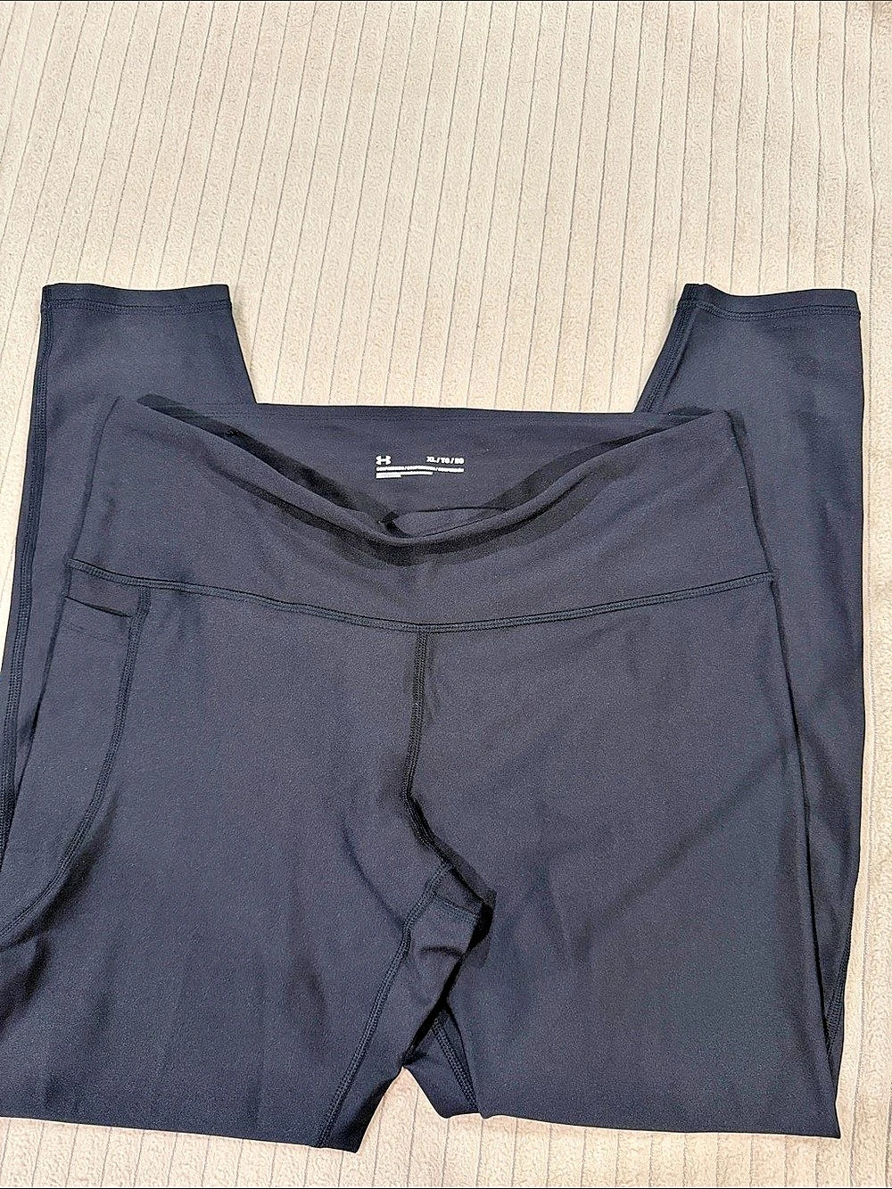 Under Armour Compression Leggings Black XL Athletic Leggings Like New